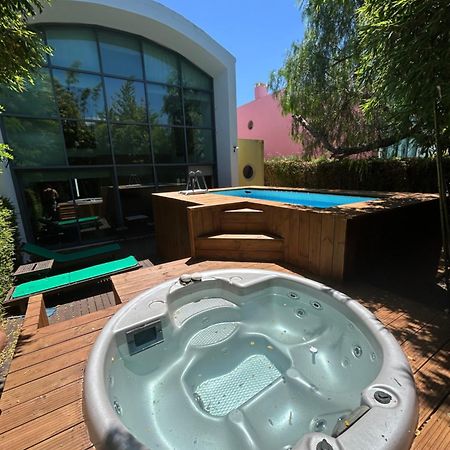 Villa Palmela com jacuzzi Quinta do Anjo Esterno foto