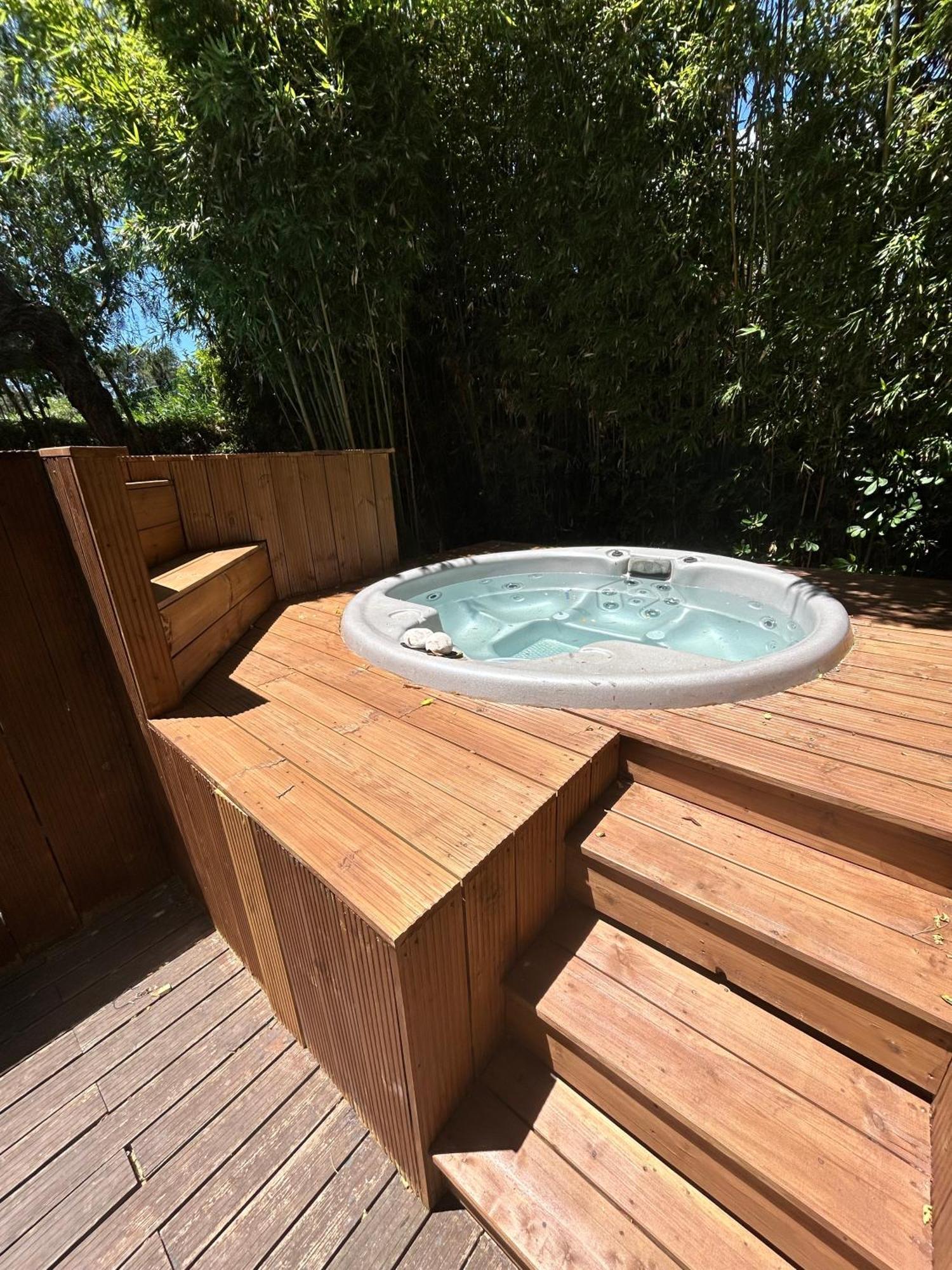Villa Palmela com jacuzzi Quinta do Anjo Esterno foto