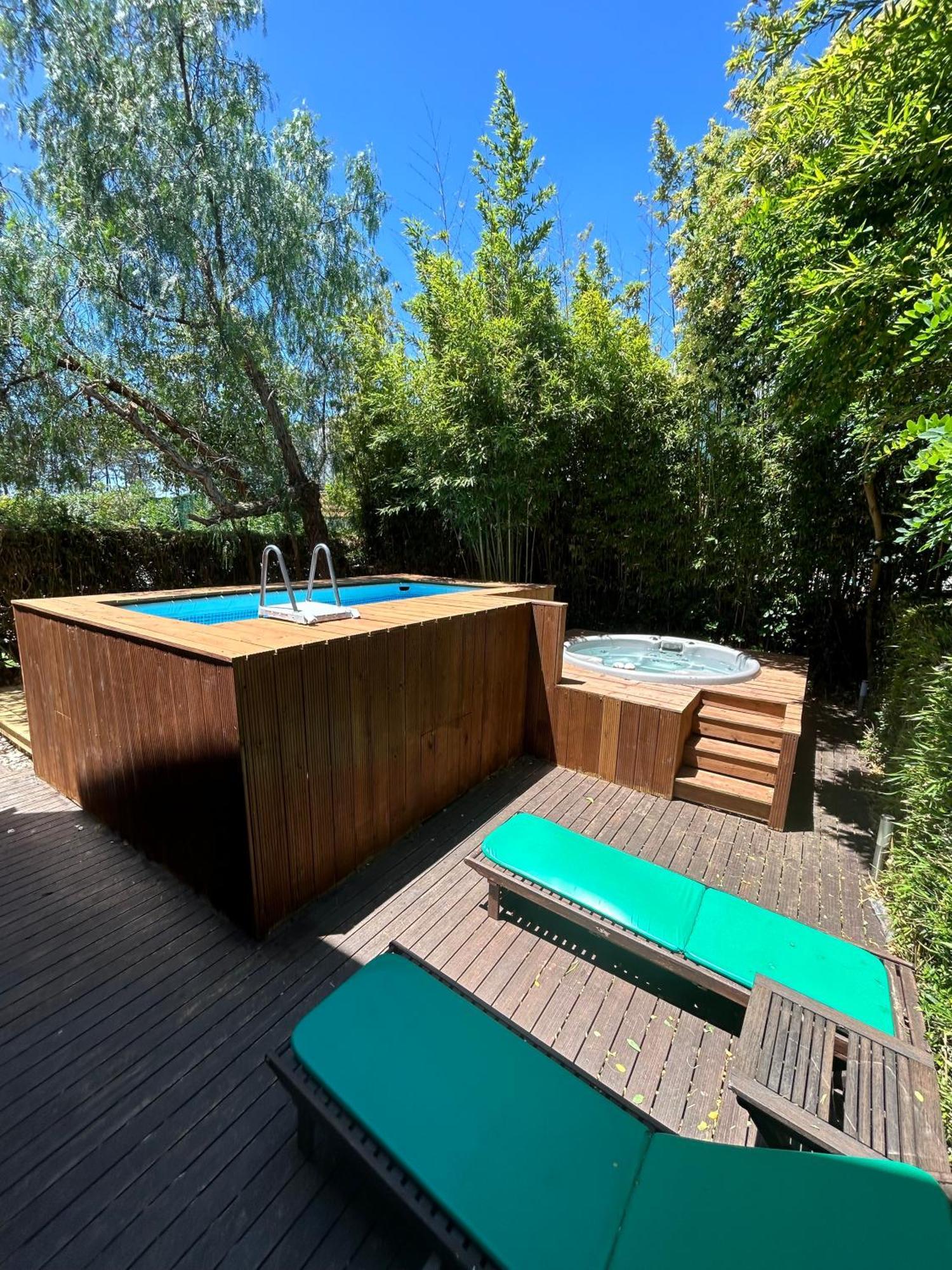 Villa Palmela com jacuzzi Quinta do Anjo Esterno foto